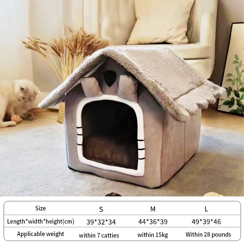 Pet Sleepping Bed removable and washable cat house for dog