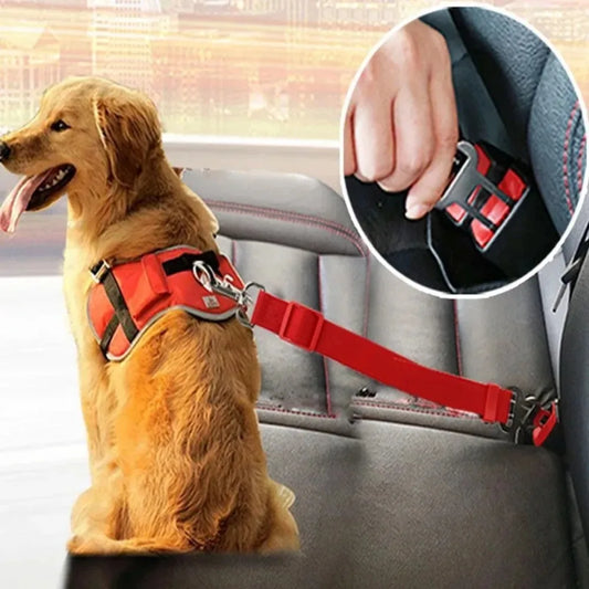 Pet Cat Dog Car Seat Belt Pet Seat Vehicle Dog Harness Lead