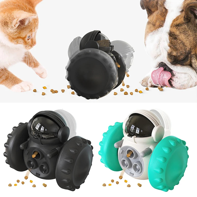 Dog Puzzle Toys Pet Food Interactive Tumbler Slow Feeder Toy